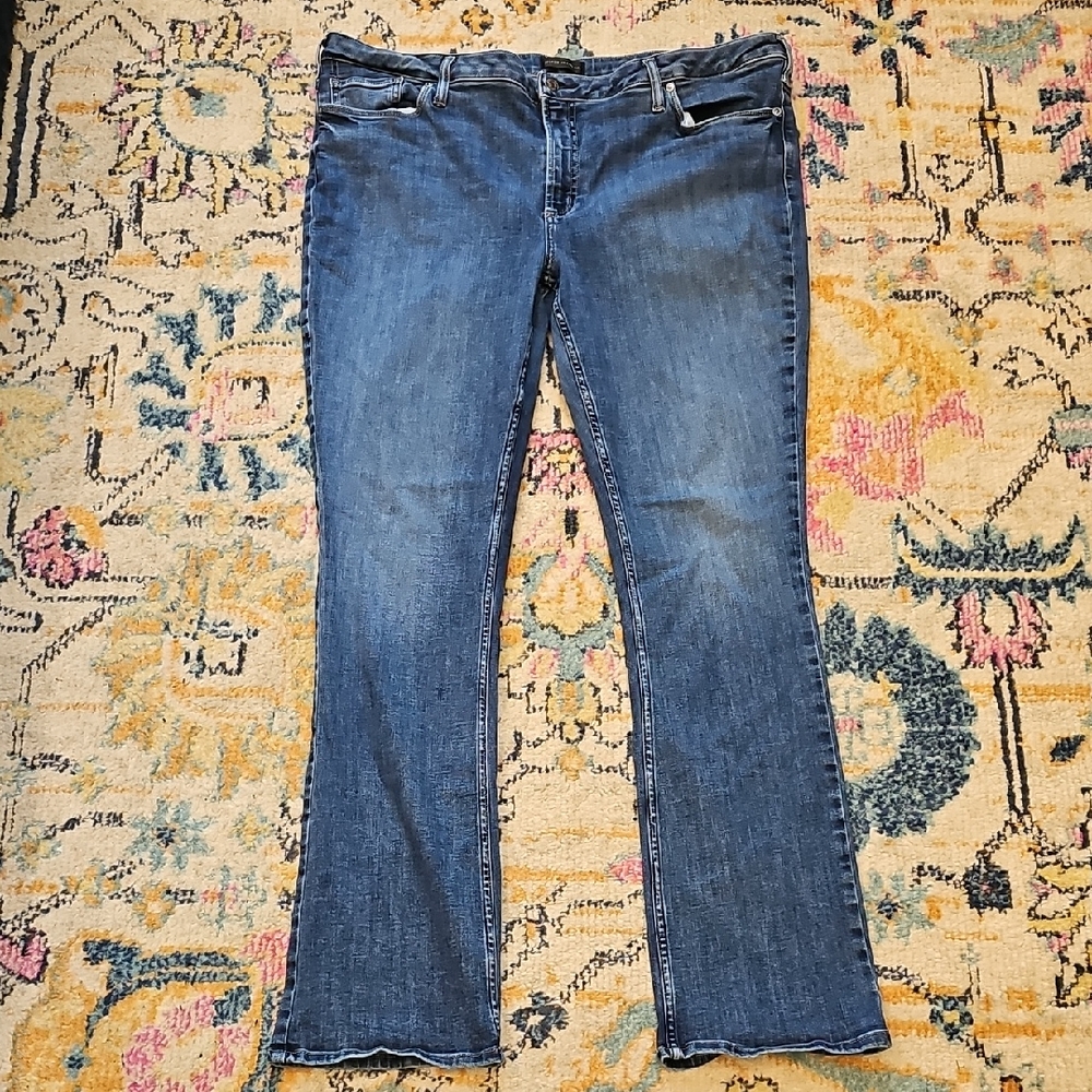 Silver Jeans Most Wanted Skinny Boot - Size 22/L33